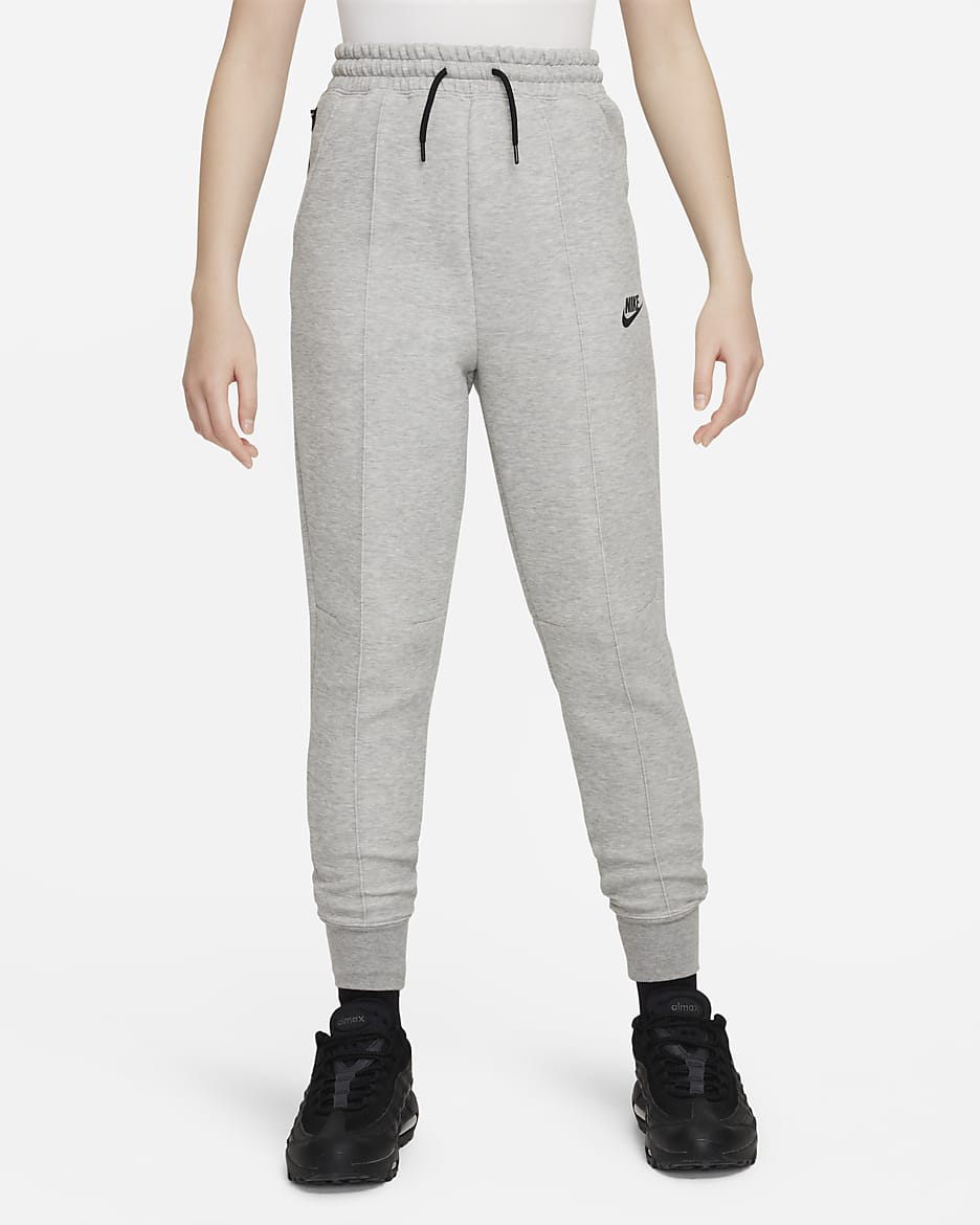 Nike Sportswear Tech Fleece Pantalons jogger - Nena - Gris fosc jaspiat/Negre/Negre