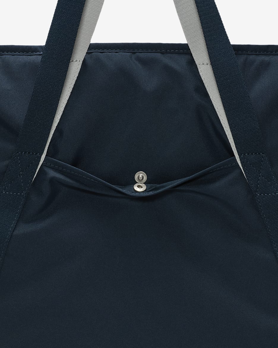 Nike Gym Tote (28L) - Armoury Navy/Metallic Silver/Metallic Silver