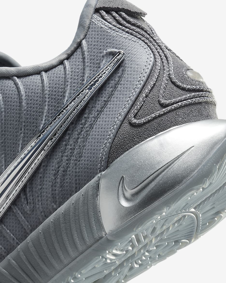 LeBron XXI Sabatilles de bàsquet - Cool Grey/Iron Grey/Wolf Grey/Platejat metal·litzat