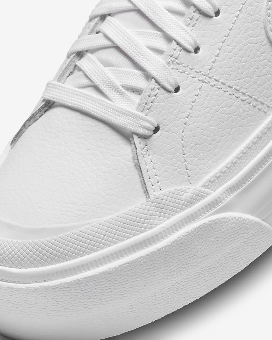 Chaussures Nike Court Legacy Lift pour Femme - Blanc/Blanc/Blanc