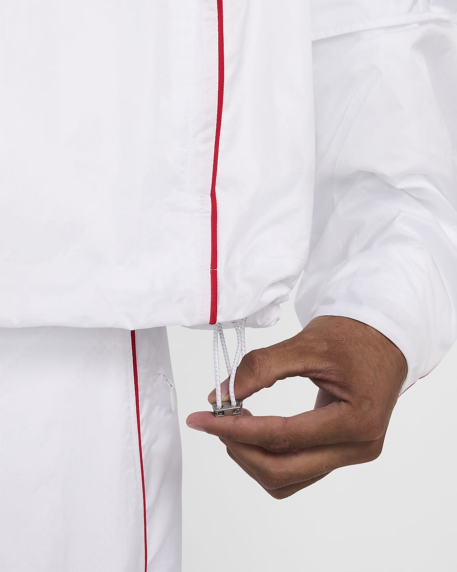 Nike x Jacquemus Tracksuit Jacket - White/University Red