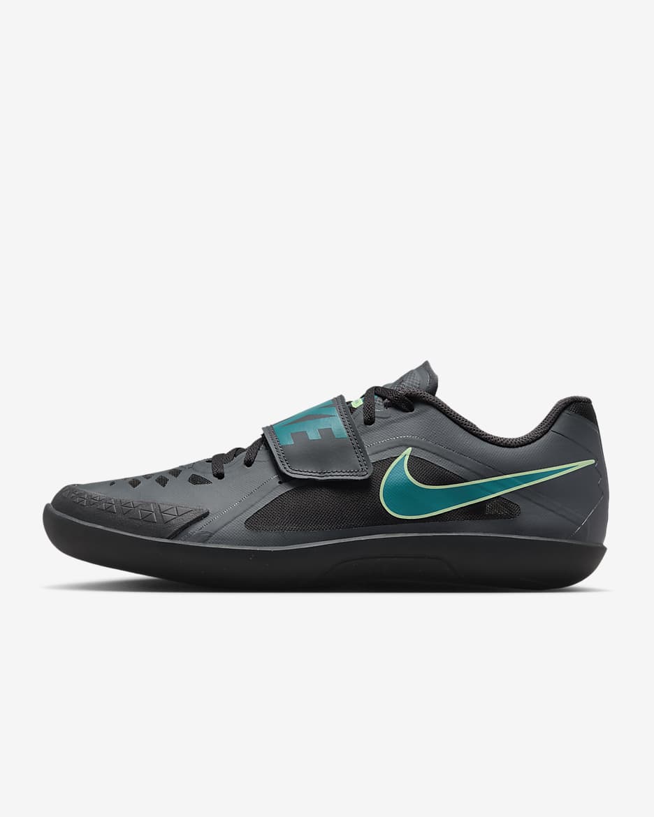 Nike Zoom Rival SD 2 Track & Field Throwing Shoes - Black/Electric Algae/Bright Spruce/Volt