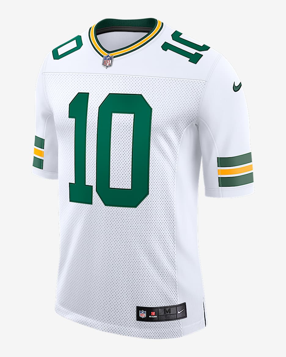 Jordan Love Green Bay Packers Men's Nike Dri-FIT NFL Limited Jersey - White