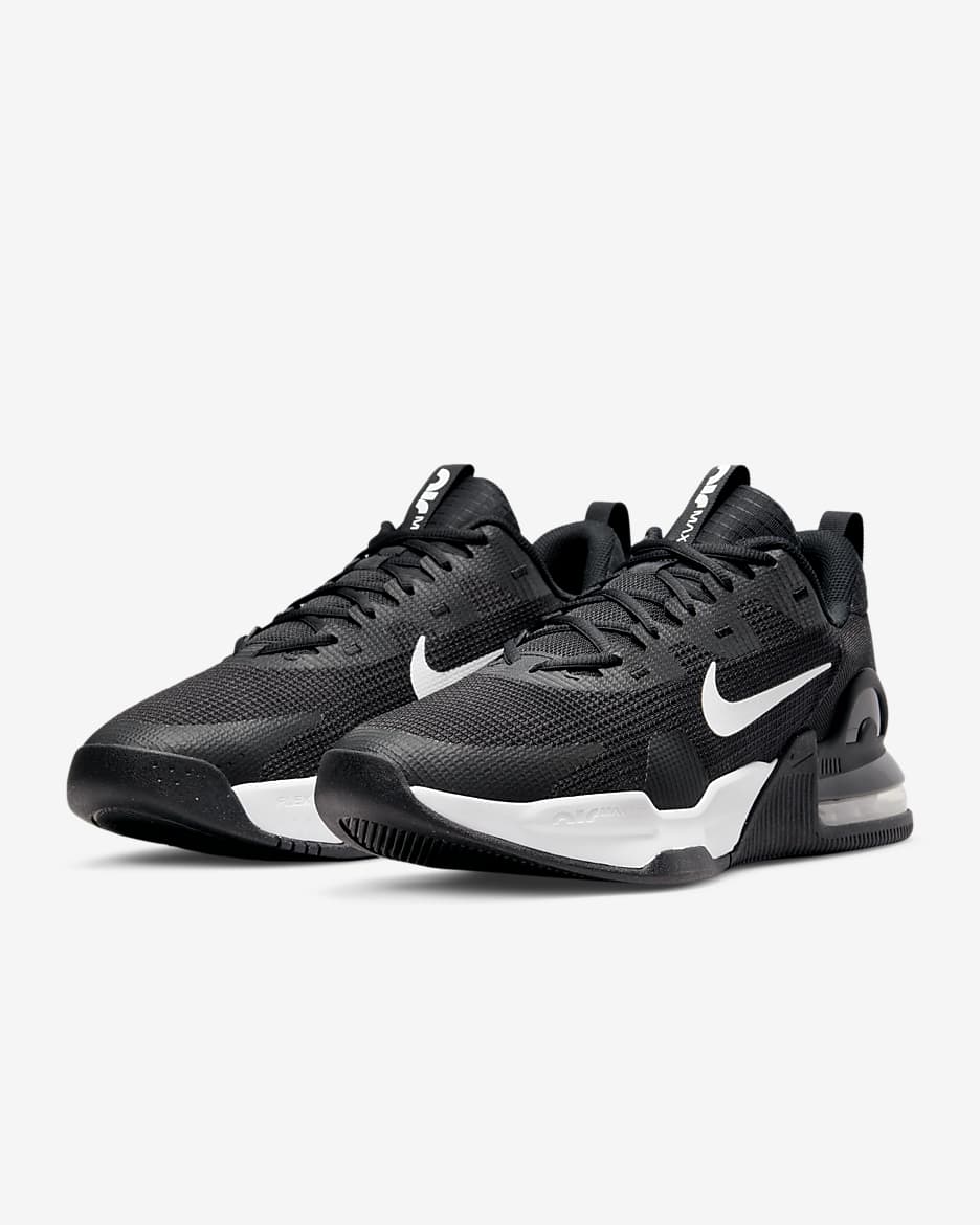 Chaussure d'entraînement Nike Air Max Alpha Trainer 5 pour homme - Noir/Noir/Blanc