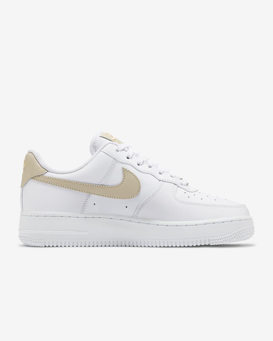 Nike Air Force 1 '07 Essential Women's Shoes - White/Rattan/White/Rattan