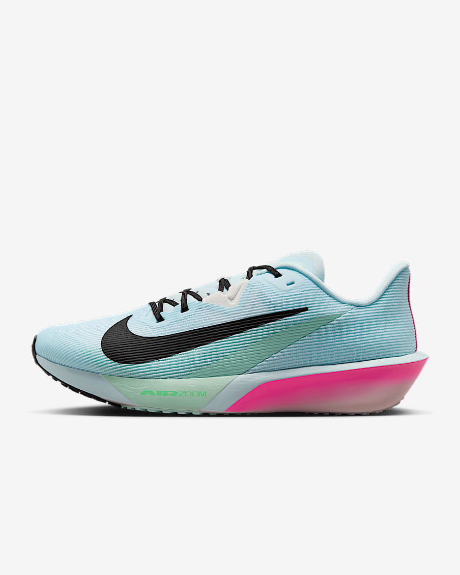 Nike Zoom Rival Fly 4 Men's Road Racing Shoes - Glacier Blue/Mint Foam/Hyper Pink/Black