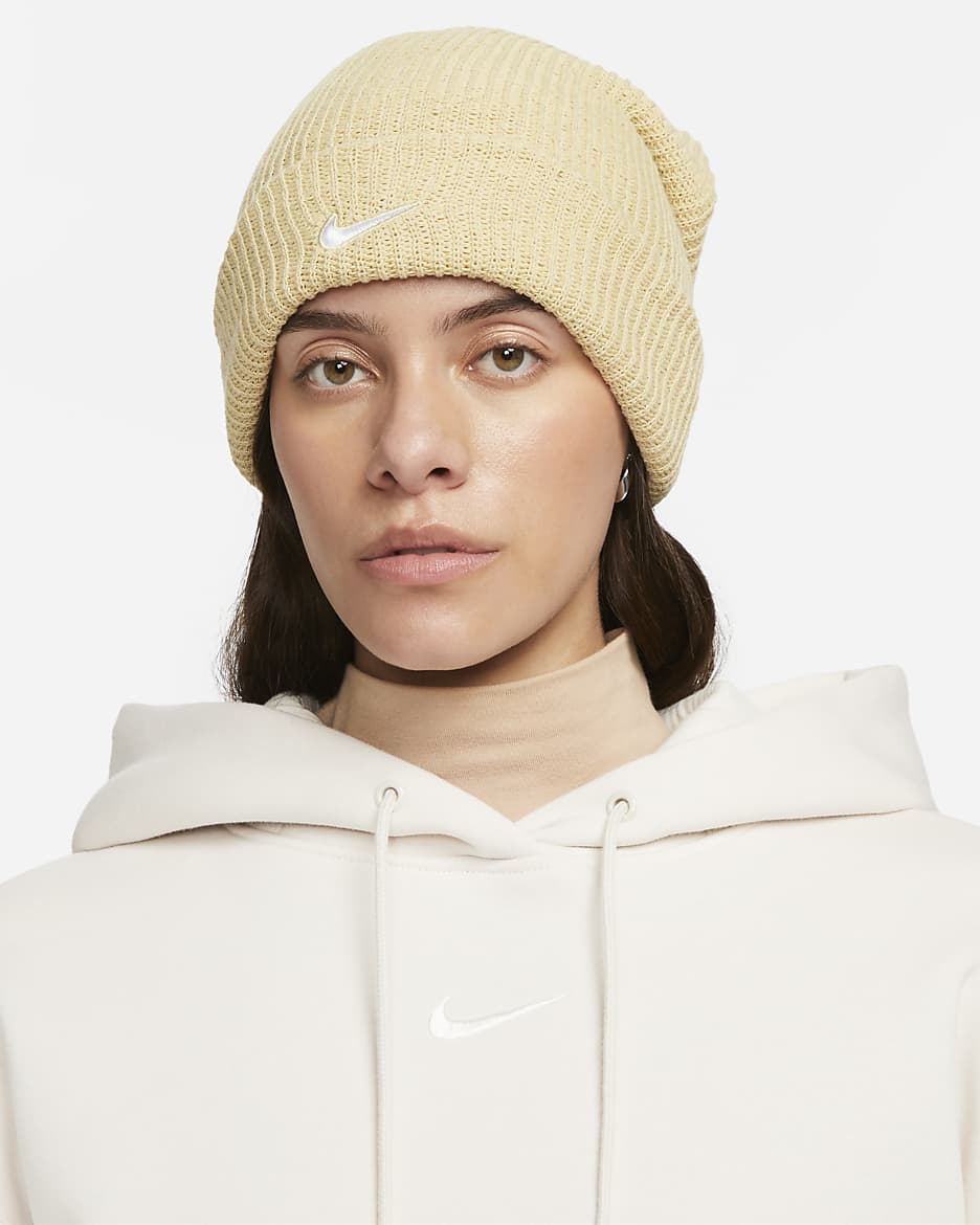 Nike Sportswear Phoenix Fleece Oversize-Hoodie für Damen - Light Orewood Brown/Sail