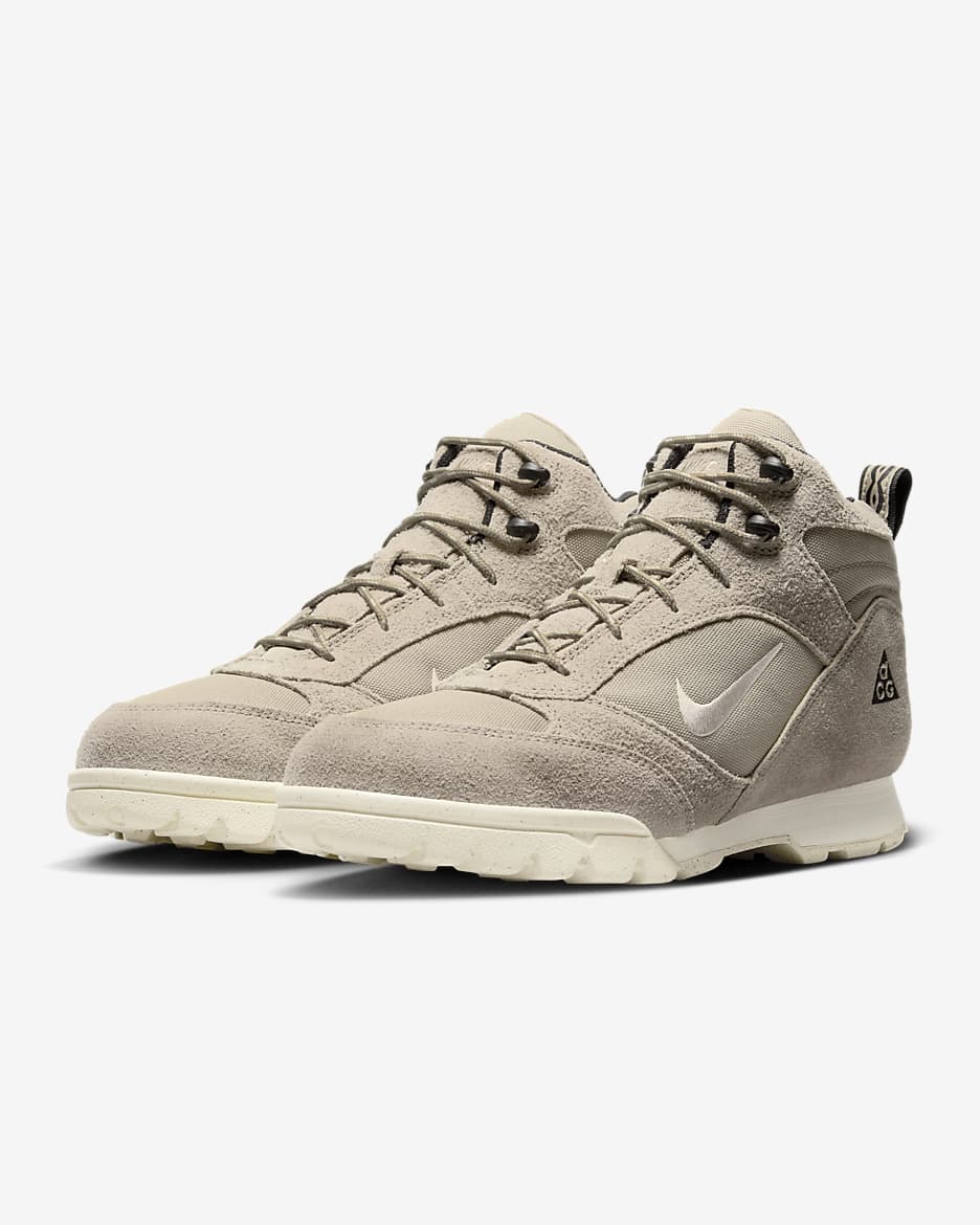 Nike ACG Torre Mid Waterproof Men's Shoes - Khaki/Coconut Milk/Black/Khaki