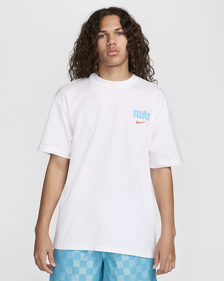 Nike Sportswear Max90 T-shirt voor heren - Wit