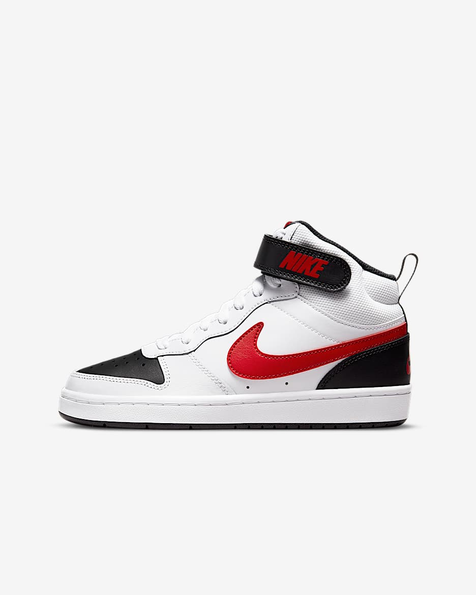 Nike Court Borough Mid 2 Big Kids' Shoes