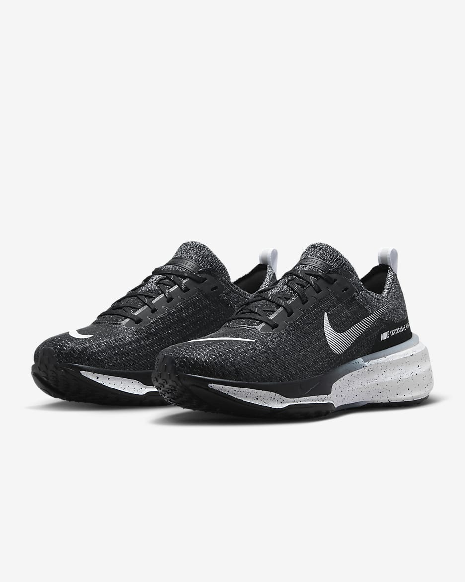 Nike Invincible 3 hardloopschoenen voor heren (straat) - Zwart/Wit
