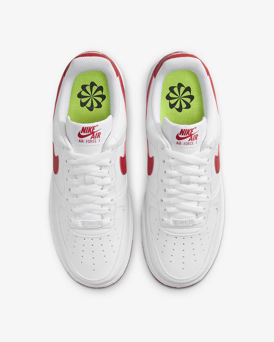 Nike Air Force 1 '07 Next Nature Women's Shoes - White/White/Volt/Gym Red