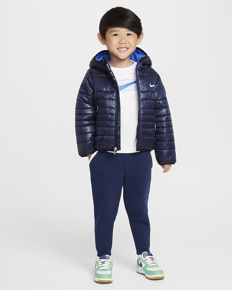 Nike Toddler Filled Quilted Jacket - Game Royal