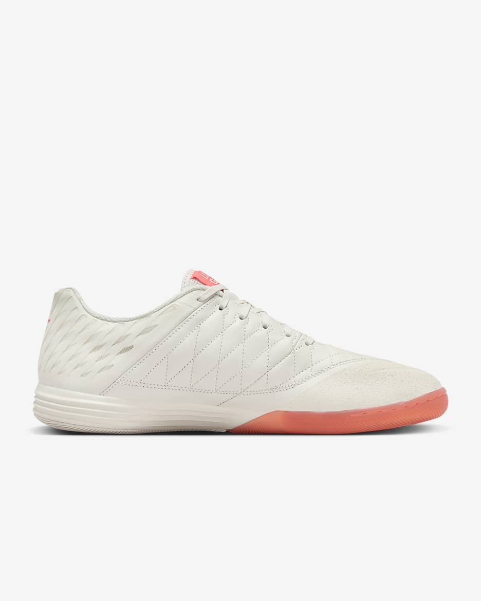 Chaussure de foot en salle coupe basse Nike Lunargato II - Phantom/Light Wild Mango