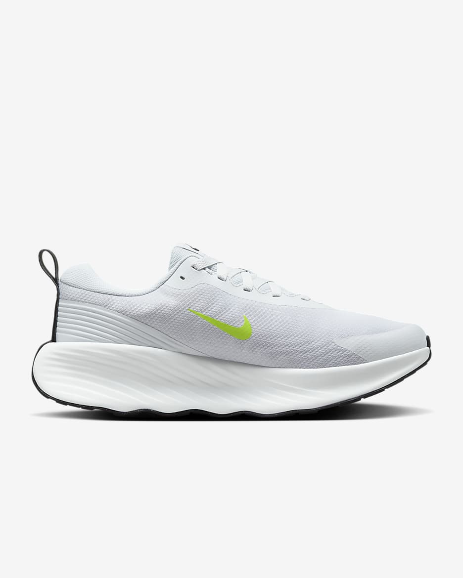 Tenis de caminata para hombre Nike Promina - Platino puro/Negro/Volt