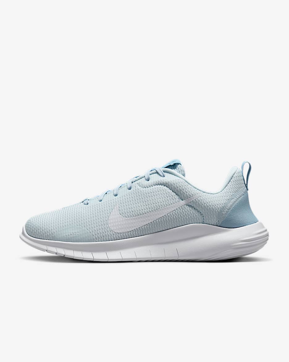 Nike Flex Experience Run 12 Women's Road Running Shoes (Extra Wide) - Blue Tint/Psychic Blue/White