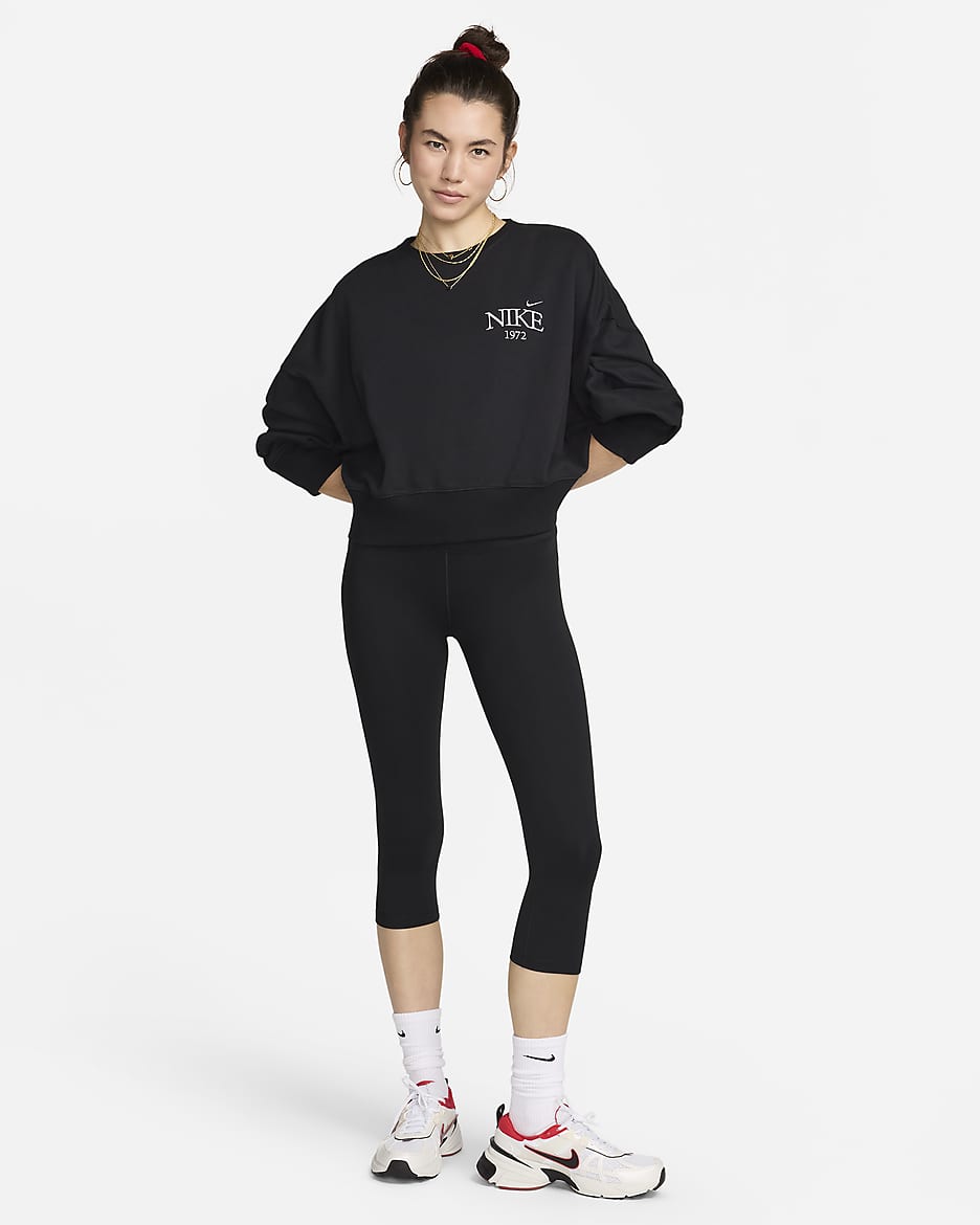 nike one leggings crop