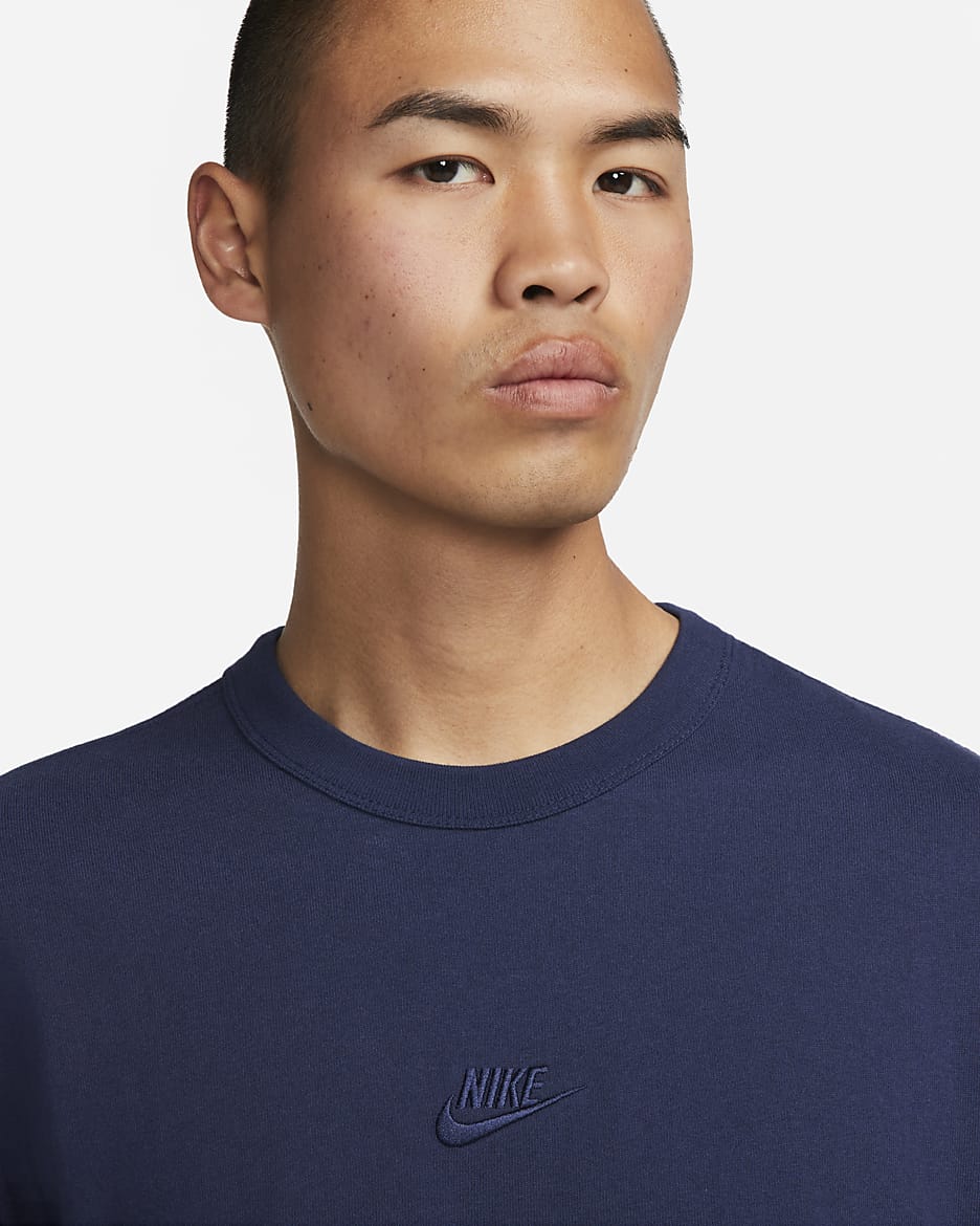 Nike Sportswear Premium Essentials Men's Long-Sleeve T-Shirt - Midnight Navy