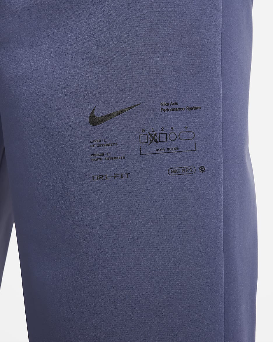 Nike A.P.S. Pánské univerzální tkané kalhoty Dri-FIT - Thunder Blue/Černá