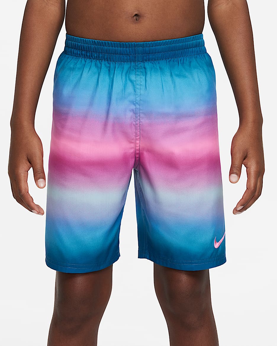 Nike Big Kids' (Boys') 7" Swim Volley Shorts - Blue Lightning