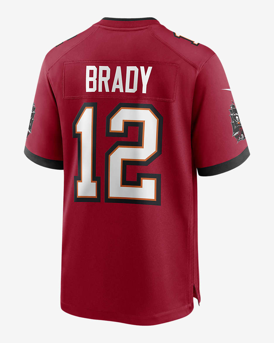 NFL Tampa Bay Buccaneers (Tom Brady) Spieltrikot für Herren - Gym Red/BRADY TOM