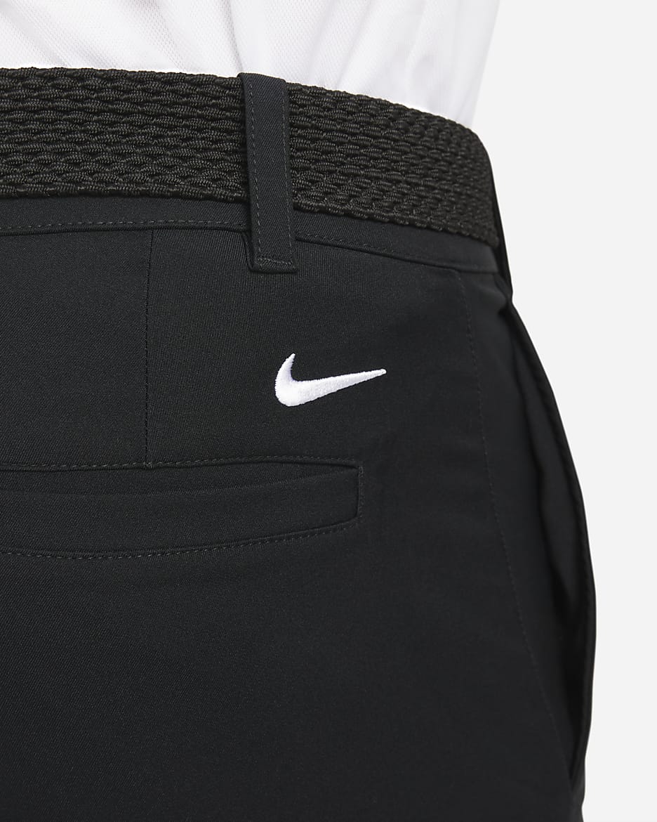 Pantalones de golf para hombre Nike Dri-FIT Victory - Negro/Blanco