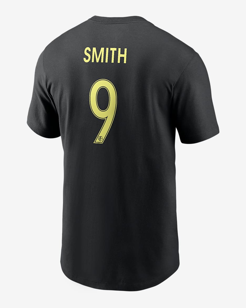 Playera Nike de la NWSL para hombre Sophia Smith Portland Thorns FC - Negro