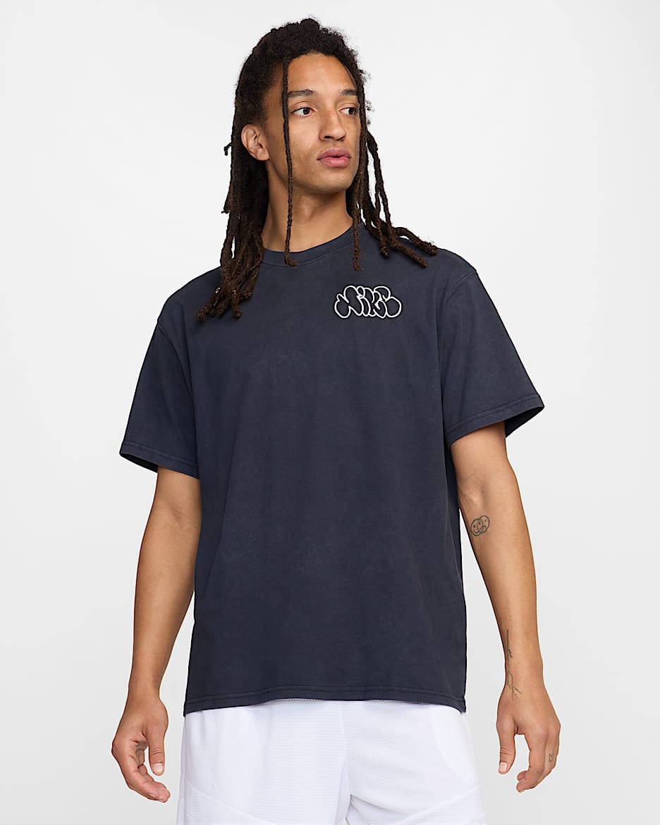 Nike Men's Max90 Basketball T-Shirt - Black