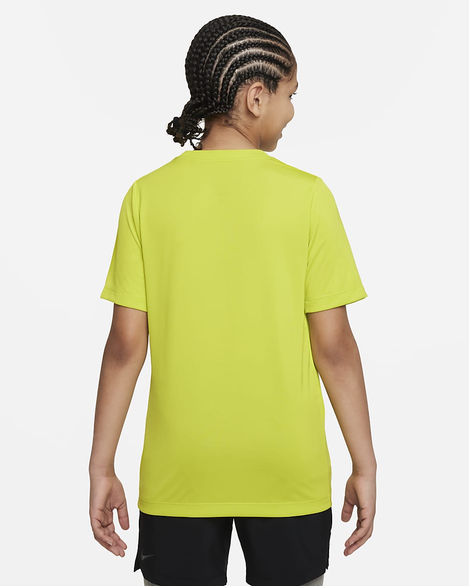 Nike Dri-FIT Legend Big Kids' (Boys') T-Shirt - Bright Cactus