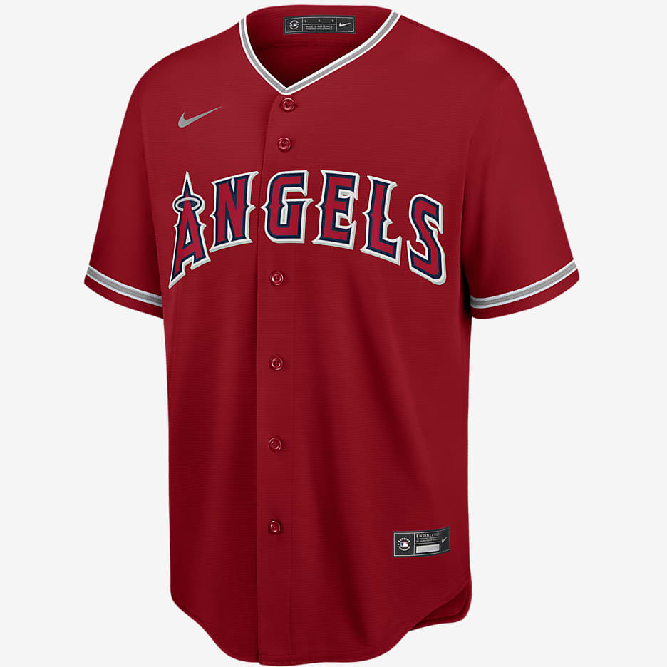 Jersey de béisbol Replica para hombre MLB Los Angeles Angels (Anthony Rendon) - Escarlata