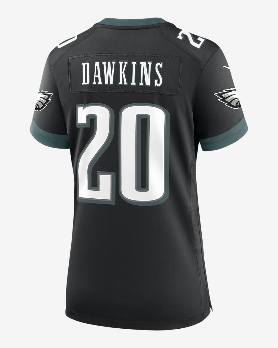 Brian Dawkins Philadelphia Eagles Women’s Nike NFL Game Jersey - Black