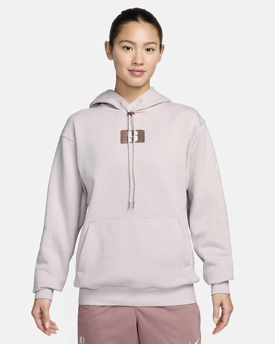 Sabrina Fleece 籃球連帽上衣 - Platinum Violet/Summit White