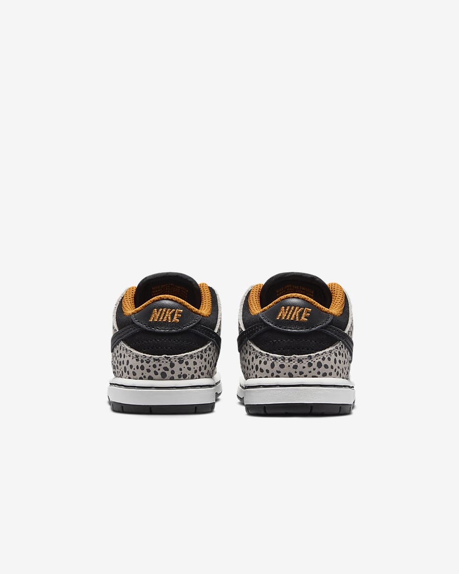 Nike SB Dunk Low Pro Electric Baby/Toddler Shoes - Phantom/Black/Monarch/Black