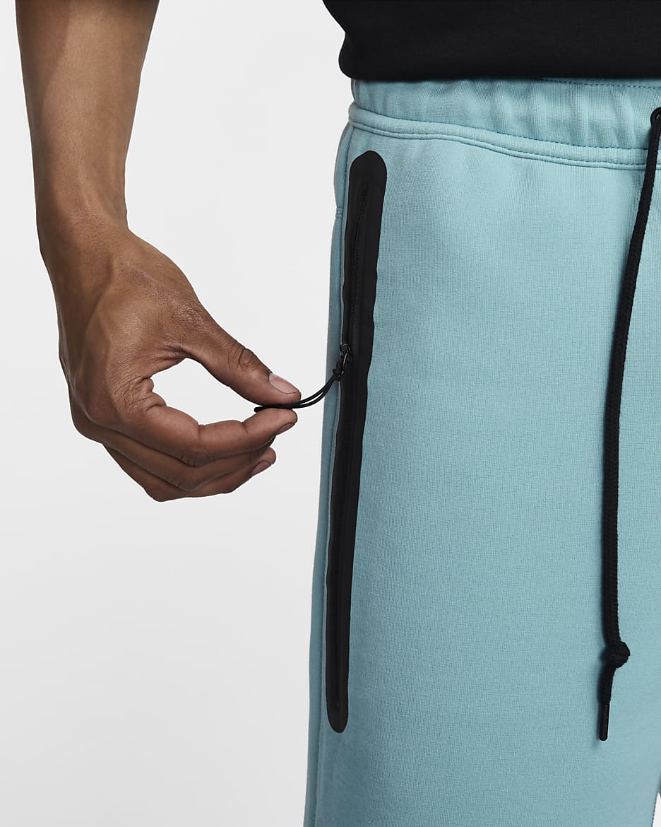 Nike Sportswear Tech Fleece Men's Shorts - Denim Turquoise/Black