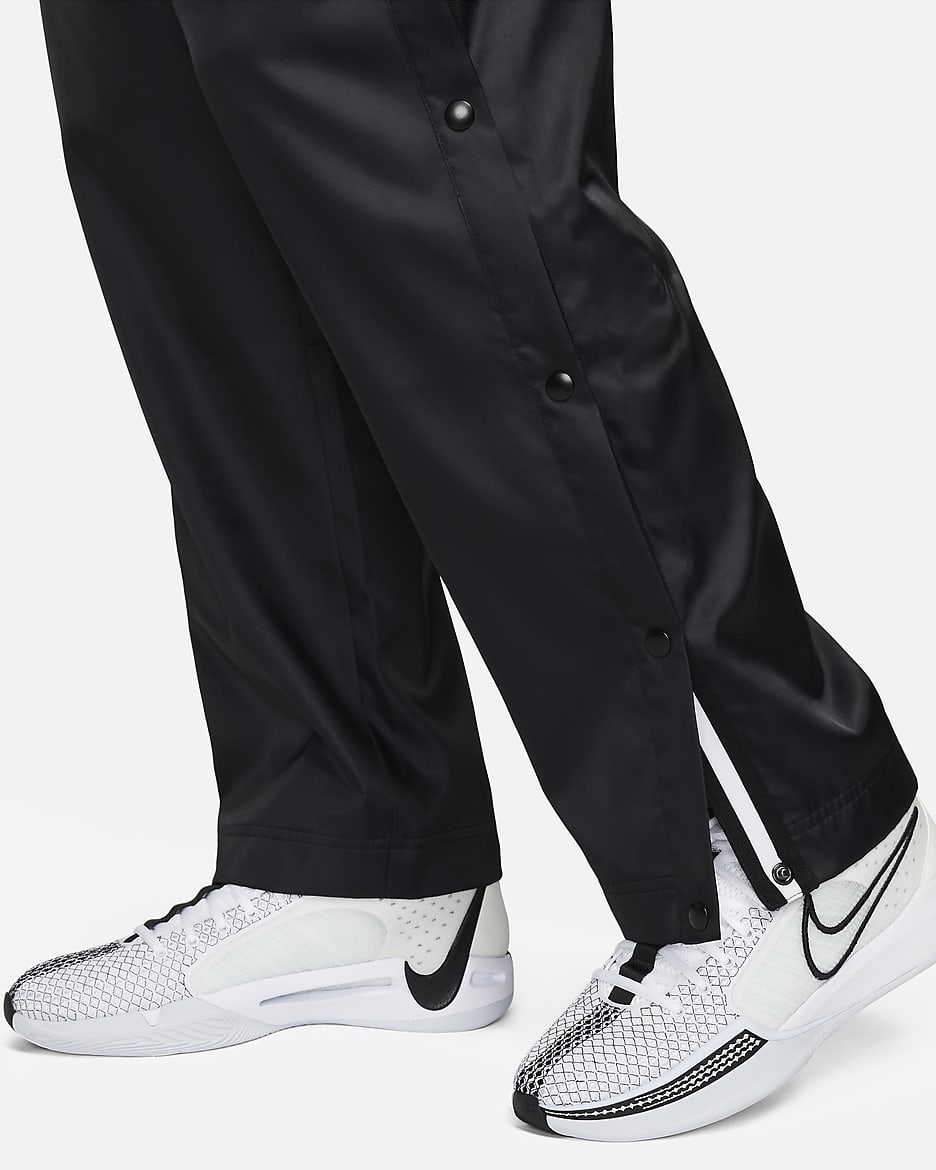 Nike DNA Men's Dri-FIT Basketball Tear-Away Pants - Black/Black/White