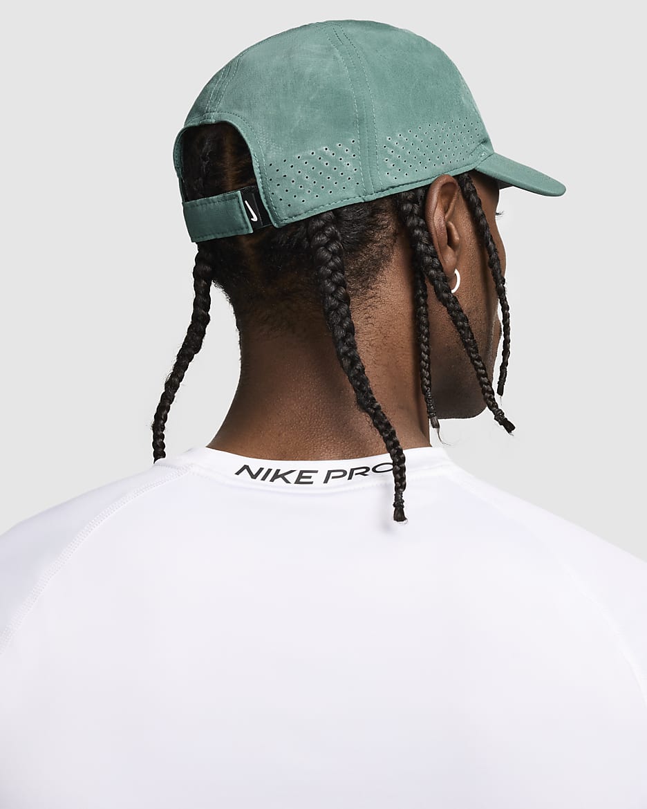 Casquette de tennis sans structure Nike Dri-FIT ADV Club - Bicoastal/Barely Green