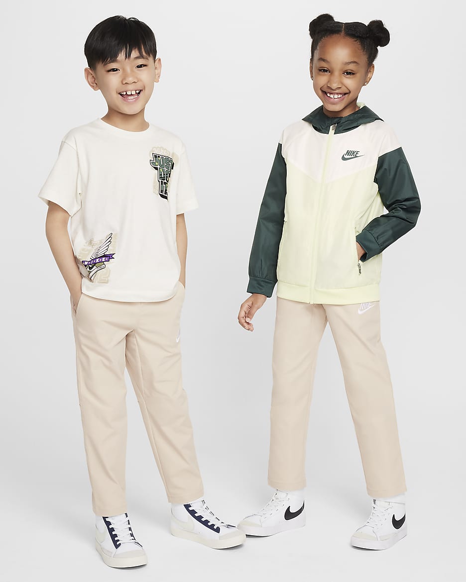 Nike Dri-FIT Little Kids' Woven Pants - Sanddrift