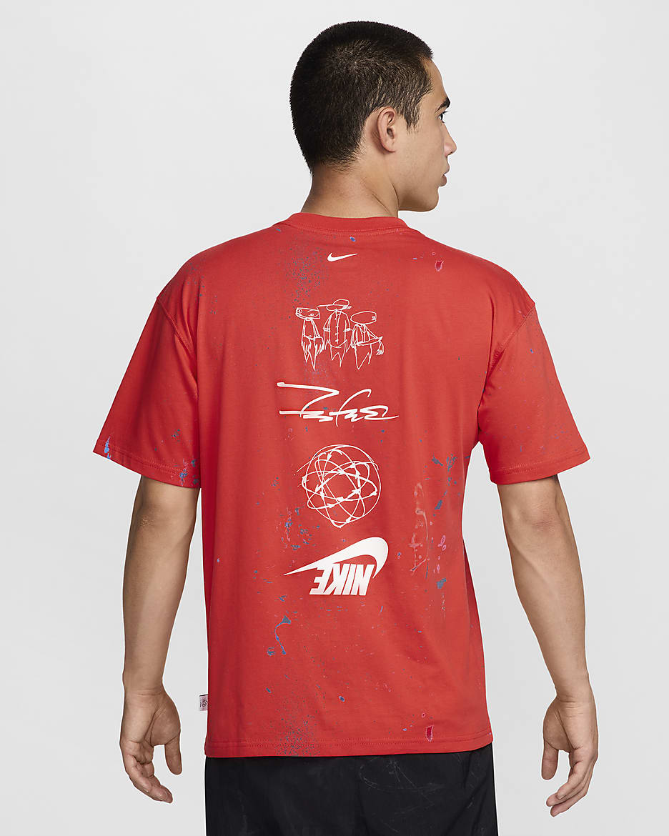 เสื้อยืดผู้ชาย Max90 Nike Sportswear - Light Crimson