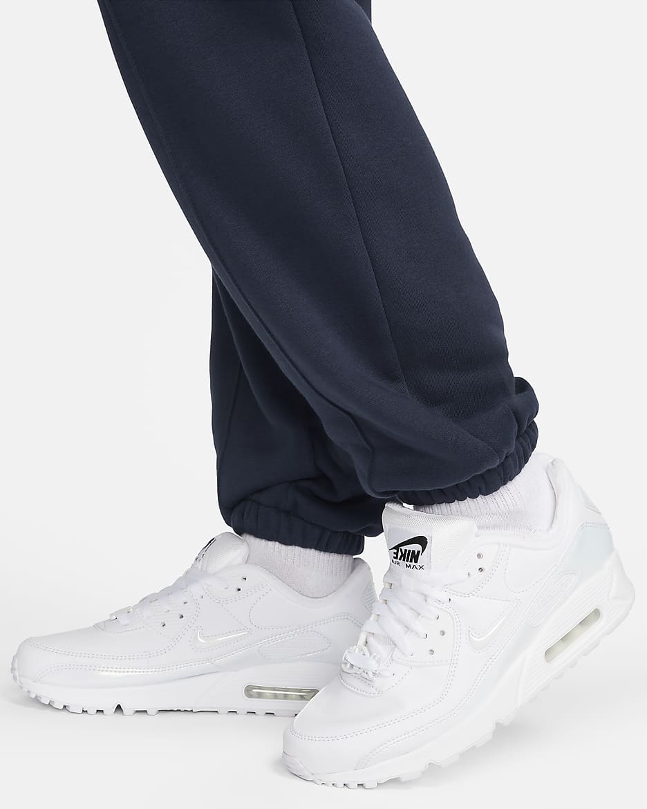 Damskie spodnie typu jogger z dzianiny Nike Sportswear - Obsidian