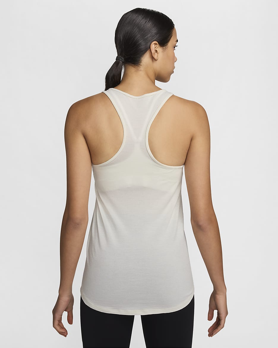 Nike Swift Women's Dri-FIT Wool Running Tank Top - Sail