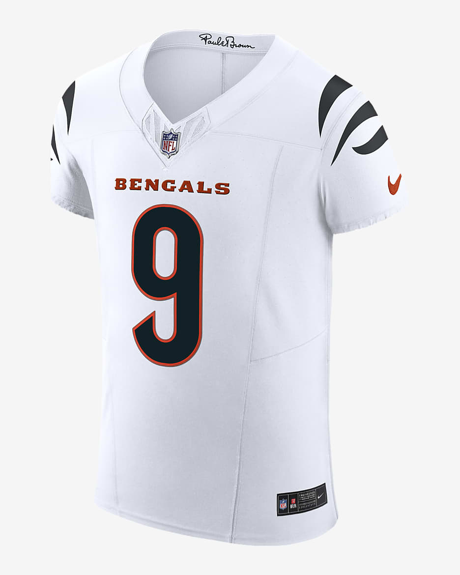 Joe Burrow Cincinnati Bengals Men's Nike Dri-FIT NFL Elite Football Jersey - White