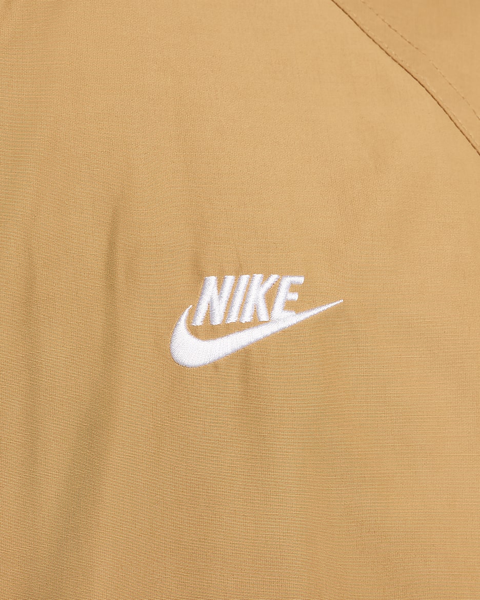 Chamarra para hombre Nike Club Futura - Lino/Blanco