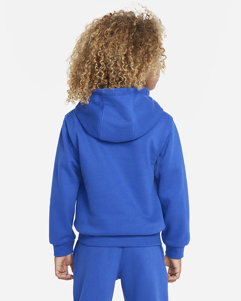 Nike "You Do You" Pullover Hoodie Little Kids Hoodie - Game Royal