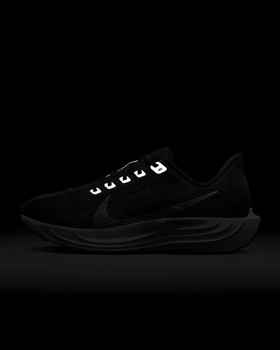 Chaussure de running sur route Nike Pegasus Plus pour femme - Noir/Anthracite/Blanc/Pure Platinum