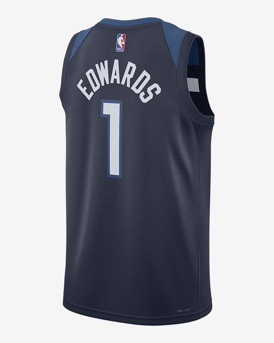 Minnesota Timberwolves Icon Edition 2022/23 Men's Nike Dri-FIT NBA Swingman Jersey - College Navy