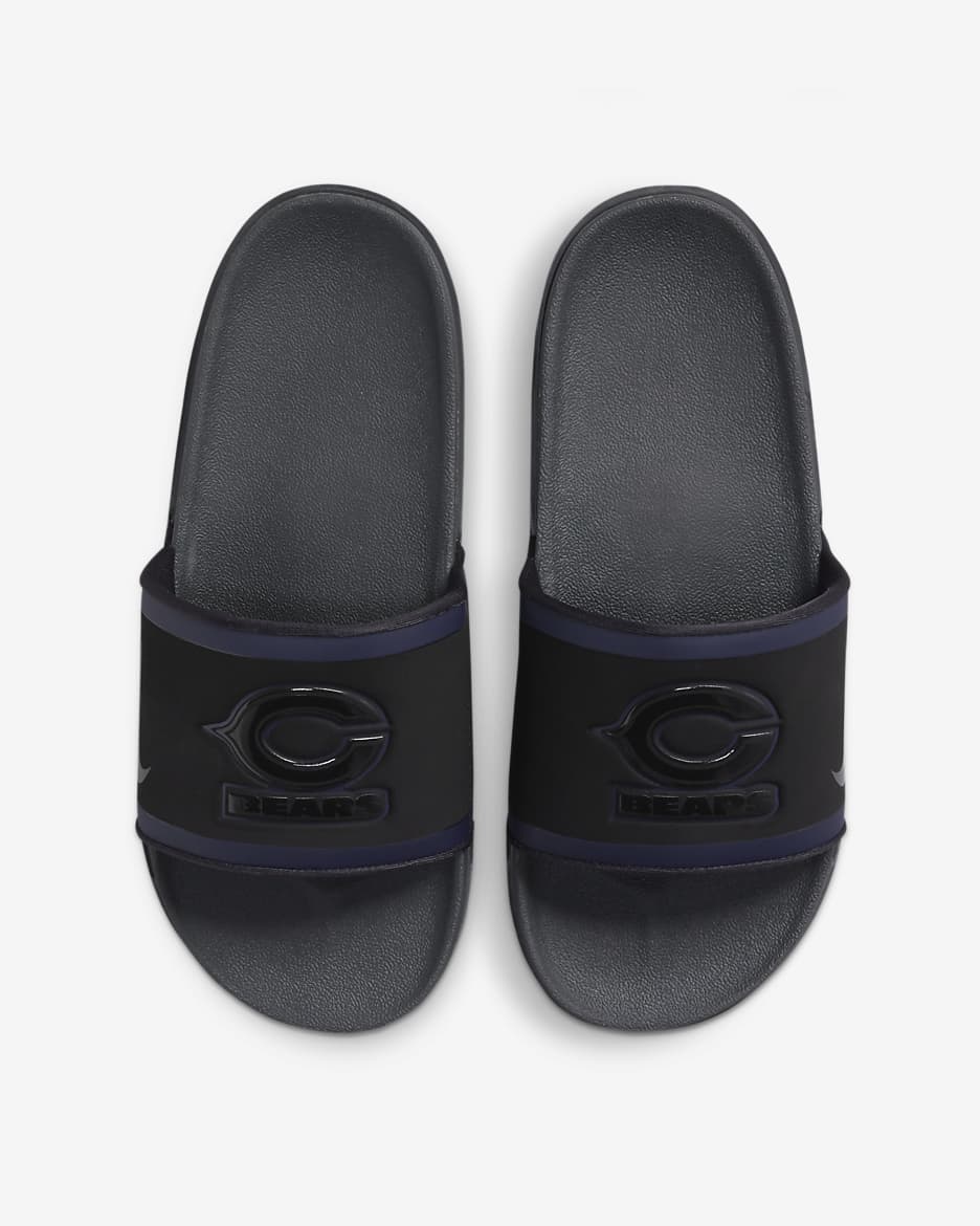 Nike Offcourt (NFL Chicago Bears) Slide - Black/University Orange/Marine/Anthracite