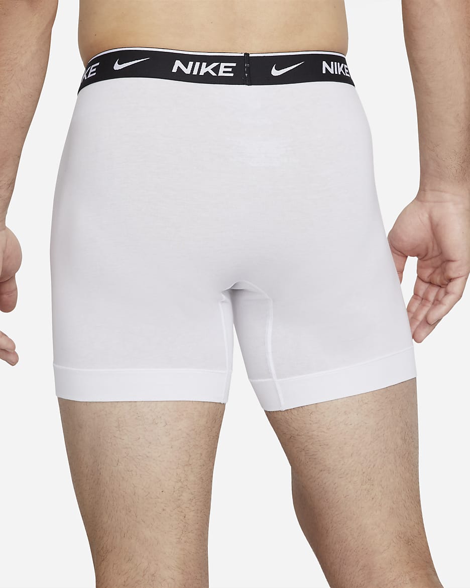 Nike Dri-FIT Essential Cotton Stretch Men's Boxer Briefs (3-Pack) - Multi-Color