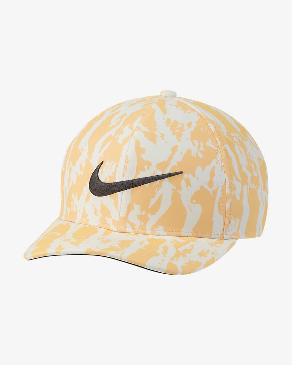 Gorra de golf estampada Nike AeroBill Classic99 - Tinte melón/Gris hierro