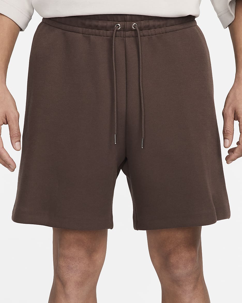 Shorts para hombre Nike Sportswear Tech Fleece Reimagined - Marrón barroco