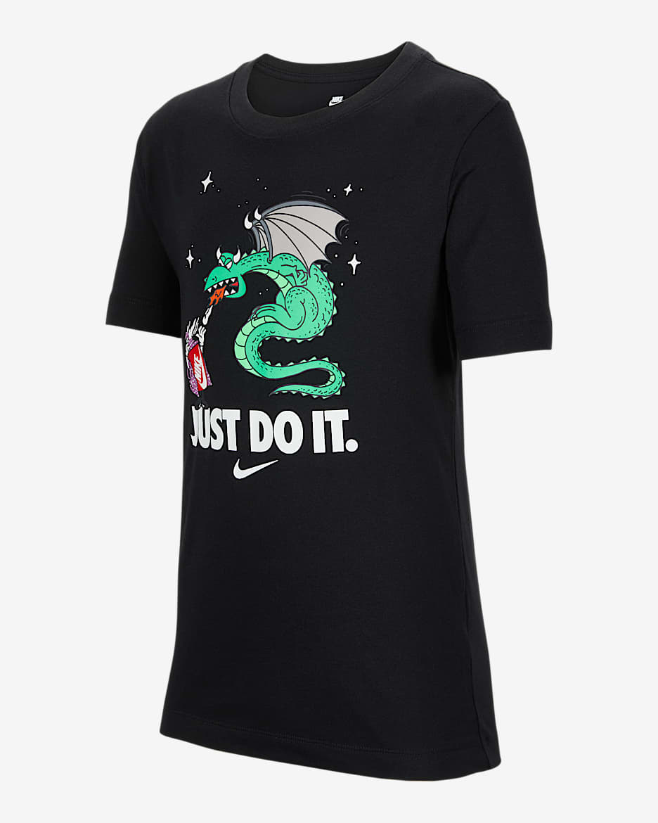 Nike Sportswear Older Kids' T-Shirt - Black